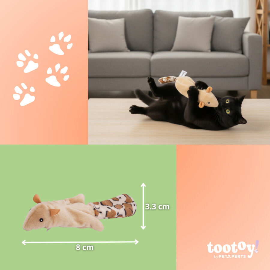 Tootoy! Juguete Interactivo Skinneeez para gatos, , large Imagen numero 6